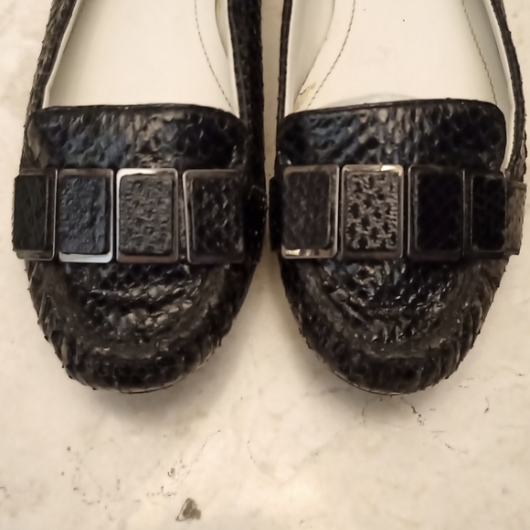 Calvin Klein Real Snake Skin Flat Shoes. 6 M - Picture 5 of 9